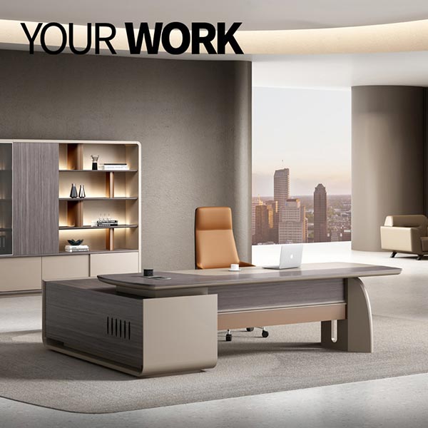 L Shaped Executive Office Desk